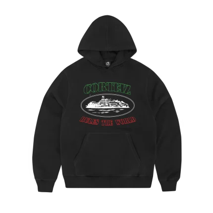 CORTEIZ OG ALCATRAZ ITALIA HOODIE [BLACK]