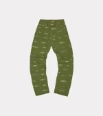 Corteiz Alcatraz Pattern Khakhi Tracksuit