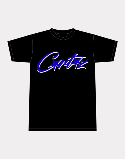Corteiz Allstarz T-shirt Black/Blue