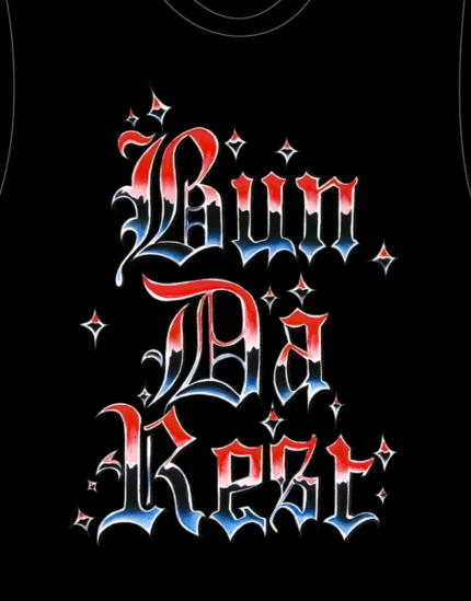 Corteiz Bun Da Rest Royale T-shirt Black