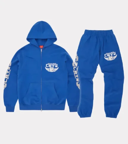 Corteiz Gasolina Tracksuit Blue Royal