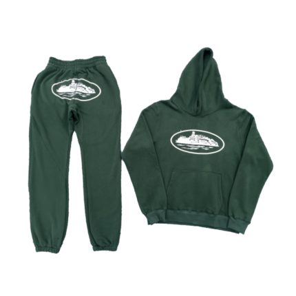 Corteiz Pine – Green Tracksuit