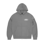 CORTEIZ ISLAND PUFF PRINT ZIP HOODIE [GULLY GREY]