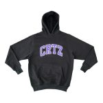 Corteiz Dropout – Black/Purple Tracksuit