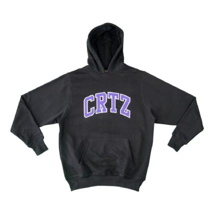 Corteiz Dropout – Black/Purple Tracksuit
