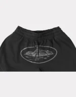 Corteiz Alcatraz Shorts Triple Black