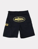 Corteiz Guerillaz 21′ Shorts Black/Yellow