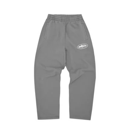 CORTEIZ ISLAND PUFF PRINT OPEN HEM PANT [GULLY GREY]