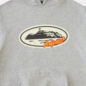 Corteiz Aufentic Grey Hoodie